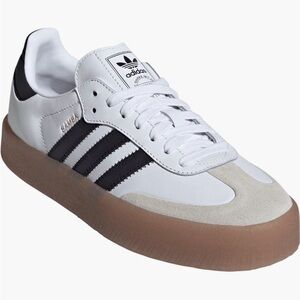Adidas Sambae Sneaker - White/Core Black/Gold Met.